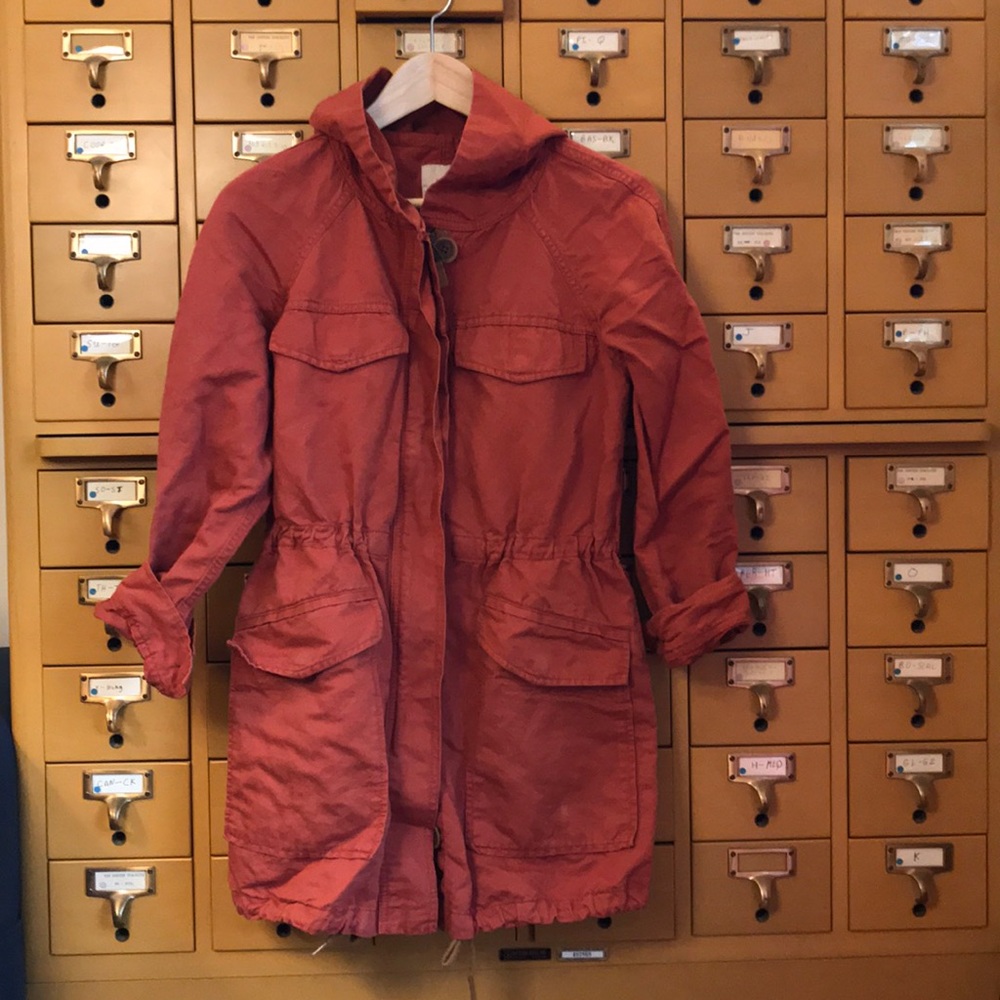 Petit Anorak Jacket - Dusty Orange - light weight